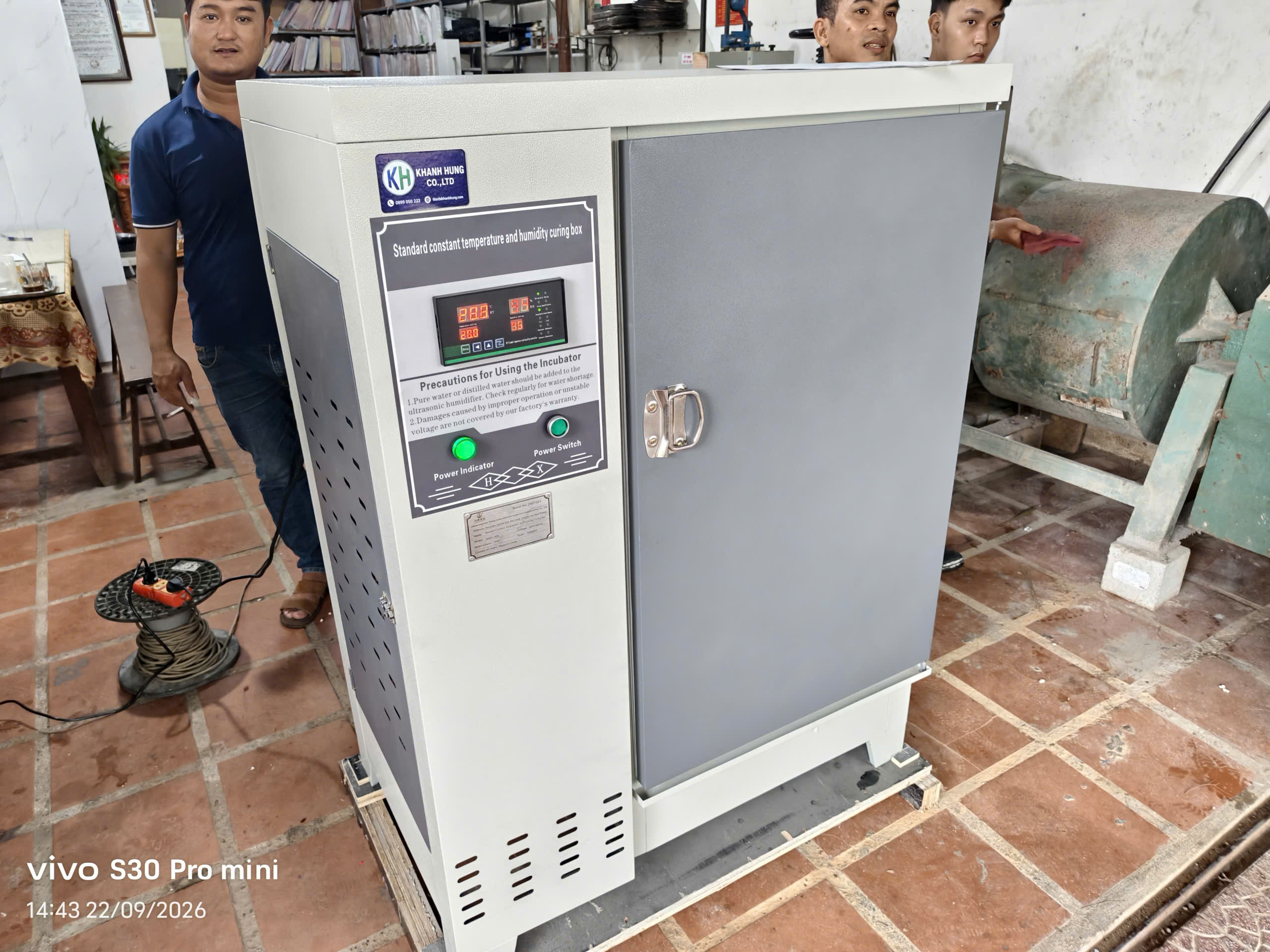 Tủ dưỡng hộ mẫu xi măng SHBY-40 (HBY-40) - Hình ảnh 5