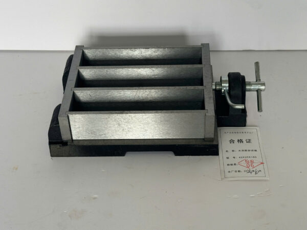 KHUÔN ĐÚC MẪU VỮA 40x40x160 KÉP 3 BẰNG GANG
