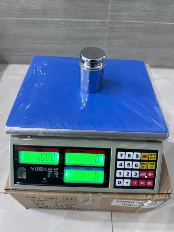 CÂN ĐIỆN TỬ ALC 30KG (SHINKO - NHẬT)